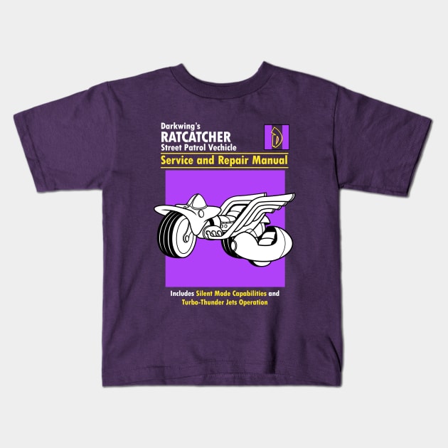 Ratcatcher Manual Kids T-Shirt by OtakuTeez